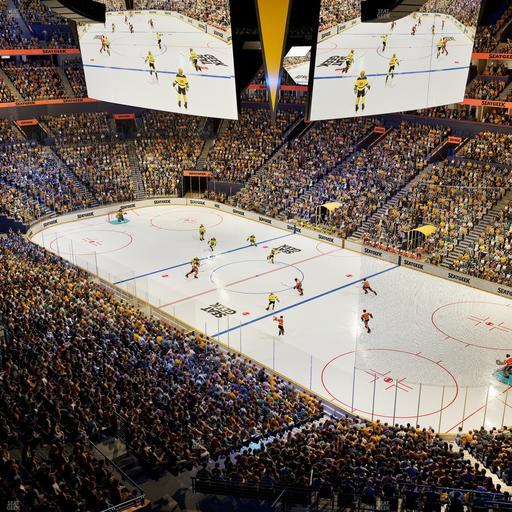 Bridgestone Arena - Section 313 Sro Seat View