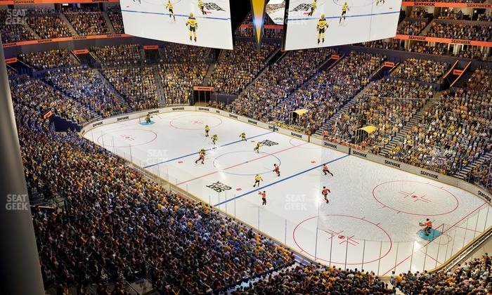 Bridgestone Arena - Section 313 Sro Seat View
