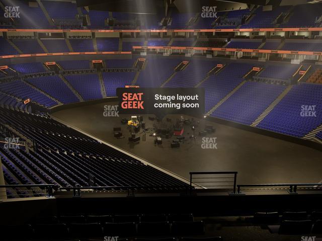 Bridgestone Arena - Section 313 Seat View