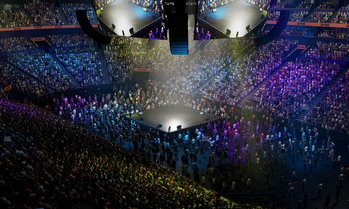 Bridgestone Arena - Section 313 Seat View