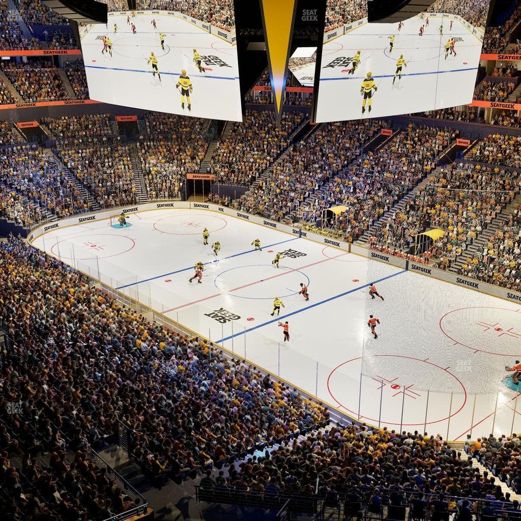 Bridgestone Arena - Section 313 Seat View