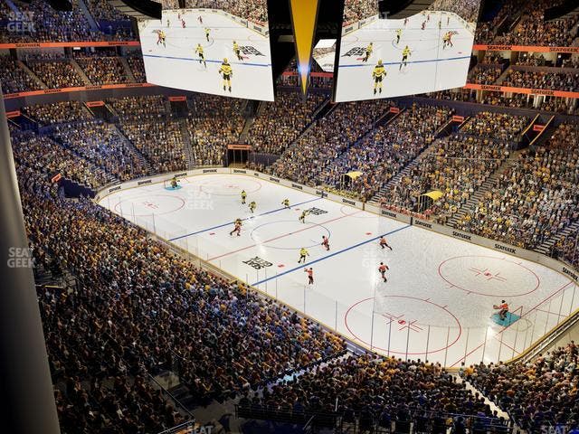 Bridgestone Arena - Section 313 Seat View