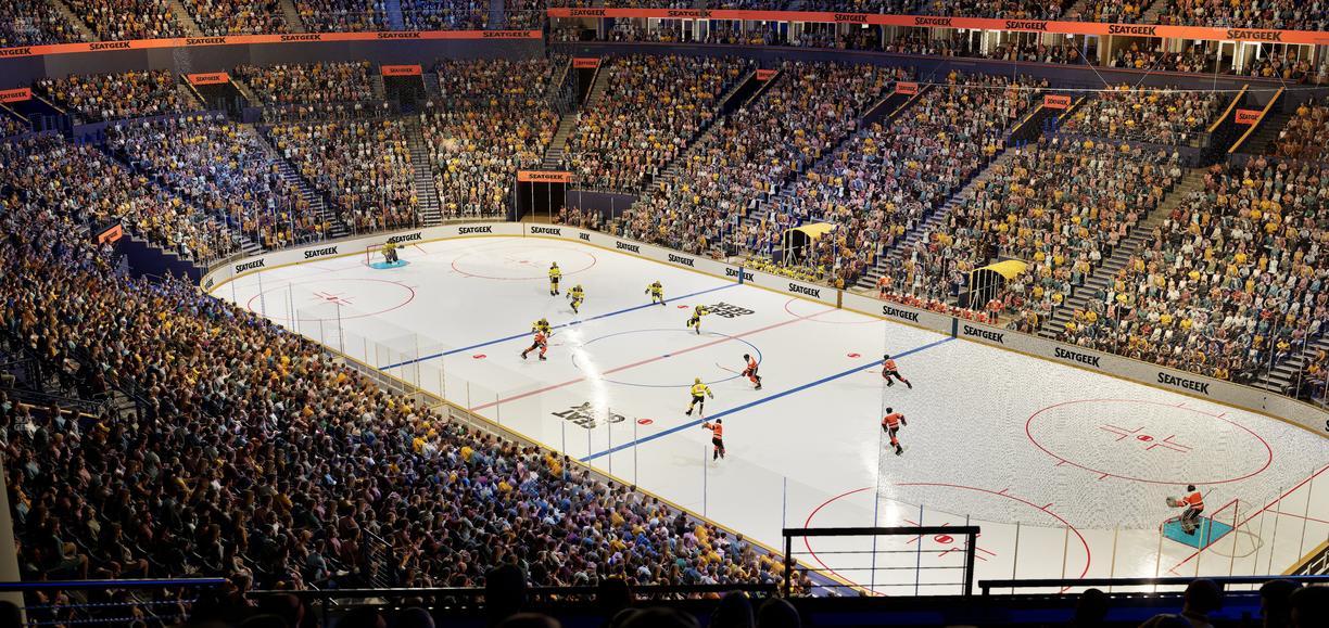 Bridgestone Arena - Section 313 Seat View