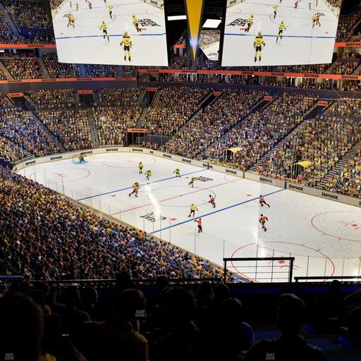 Bridgestone Arena - Section 313 Seat View