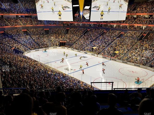 Bridgestone Arena - Section 313 Seat View