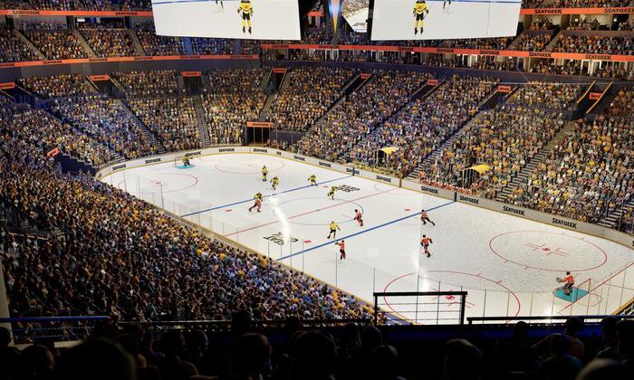 Bridgestone Arena - Section 313 Seat View