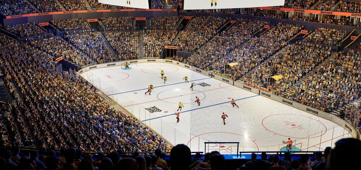 Bridgestone Arena - Section 314 Seat View