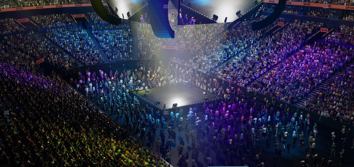 Bridgestone Arena - Section 314 Seat View