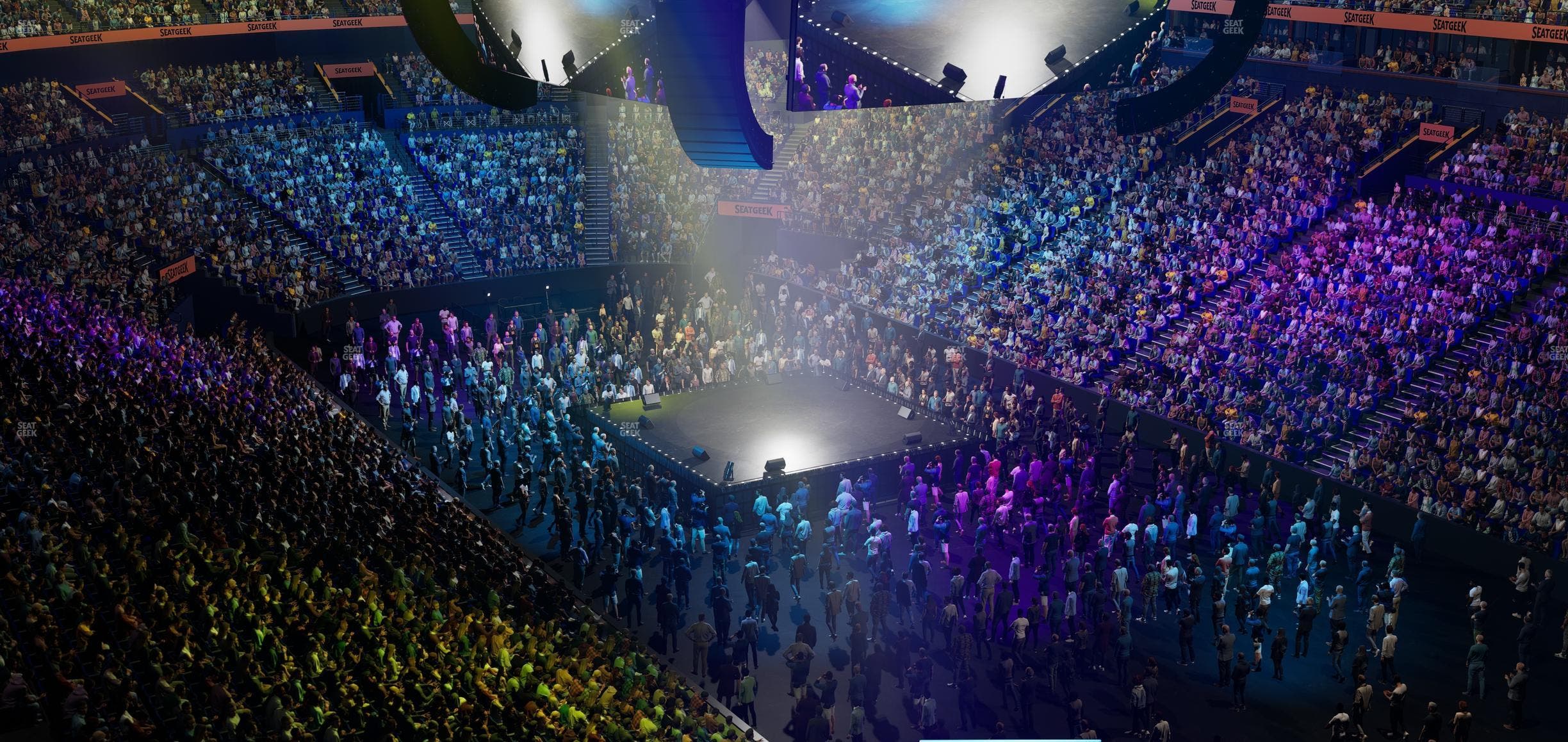 Bridgestone Arena - Section 314 Seat View