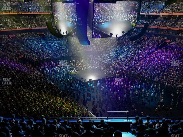 Bridgestone Arena - Section 314 Seat View