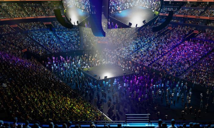 Bridgestone Arena - Section 314 Seat View