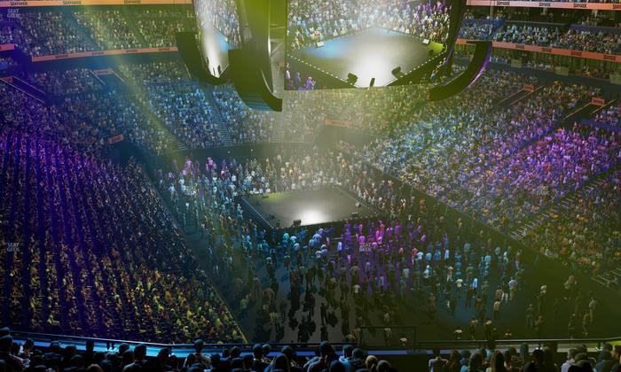 Bridgestone Arena - Section 315 Seat View