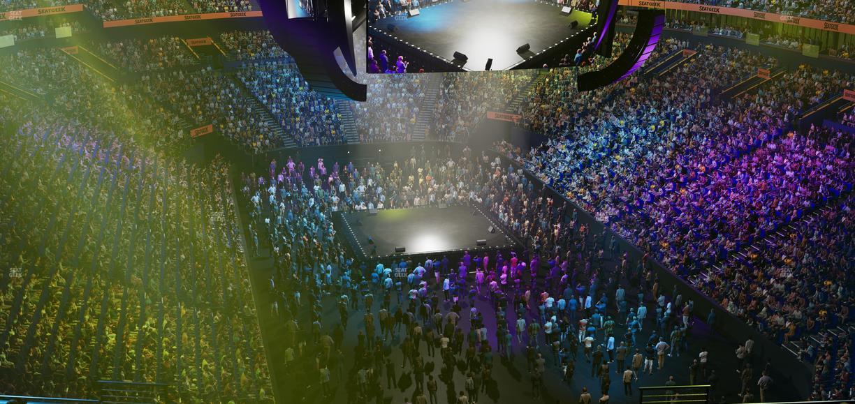 Bridgestone Arena - Section 316 Seat View