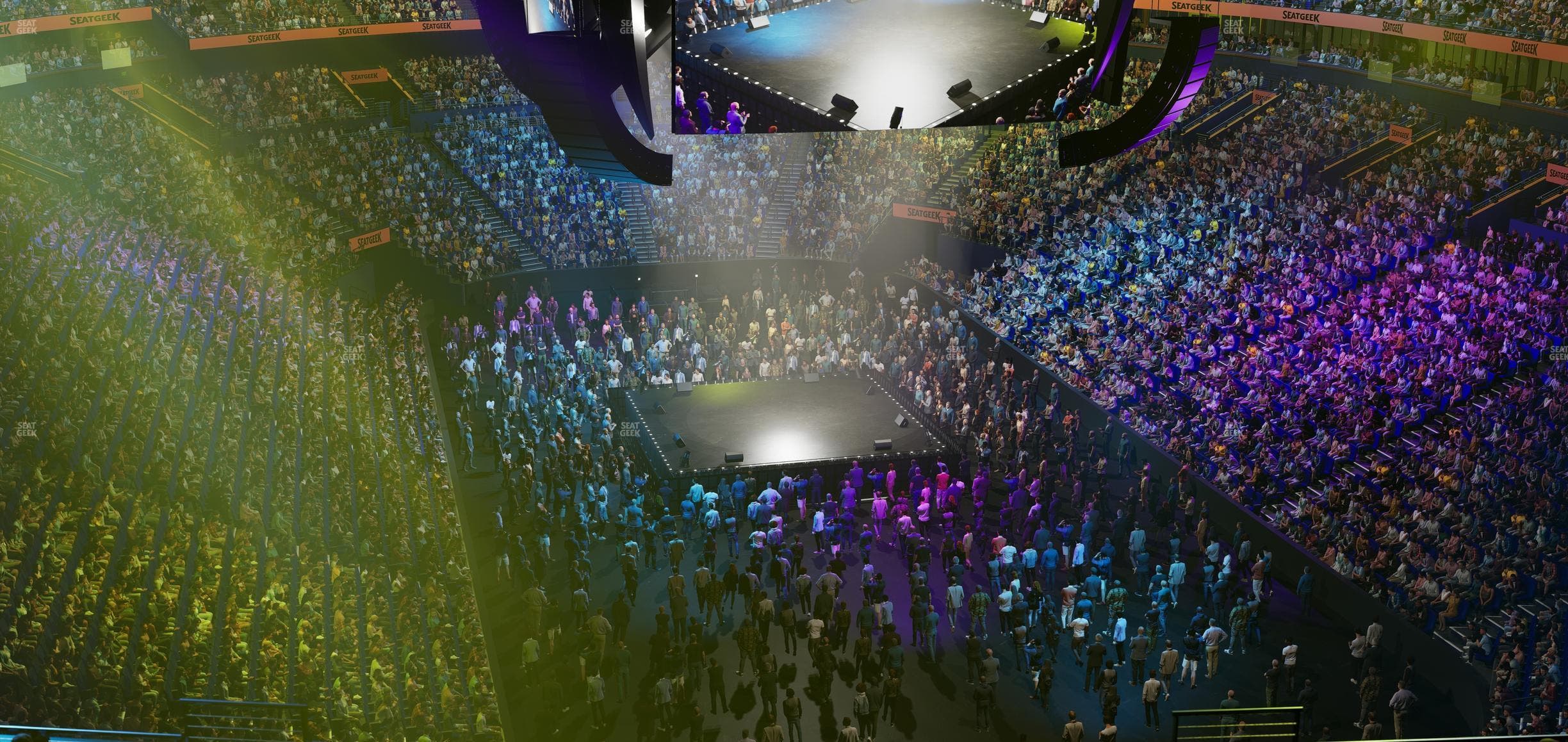 Bridgestone Arena - Section 316 Seat View