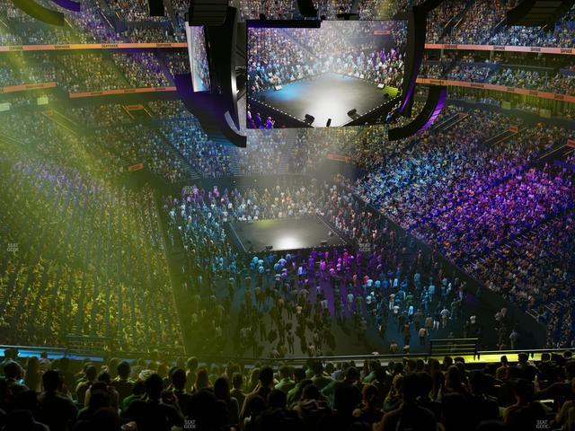 Bridgestone Arena - Section 316 Seat View