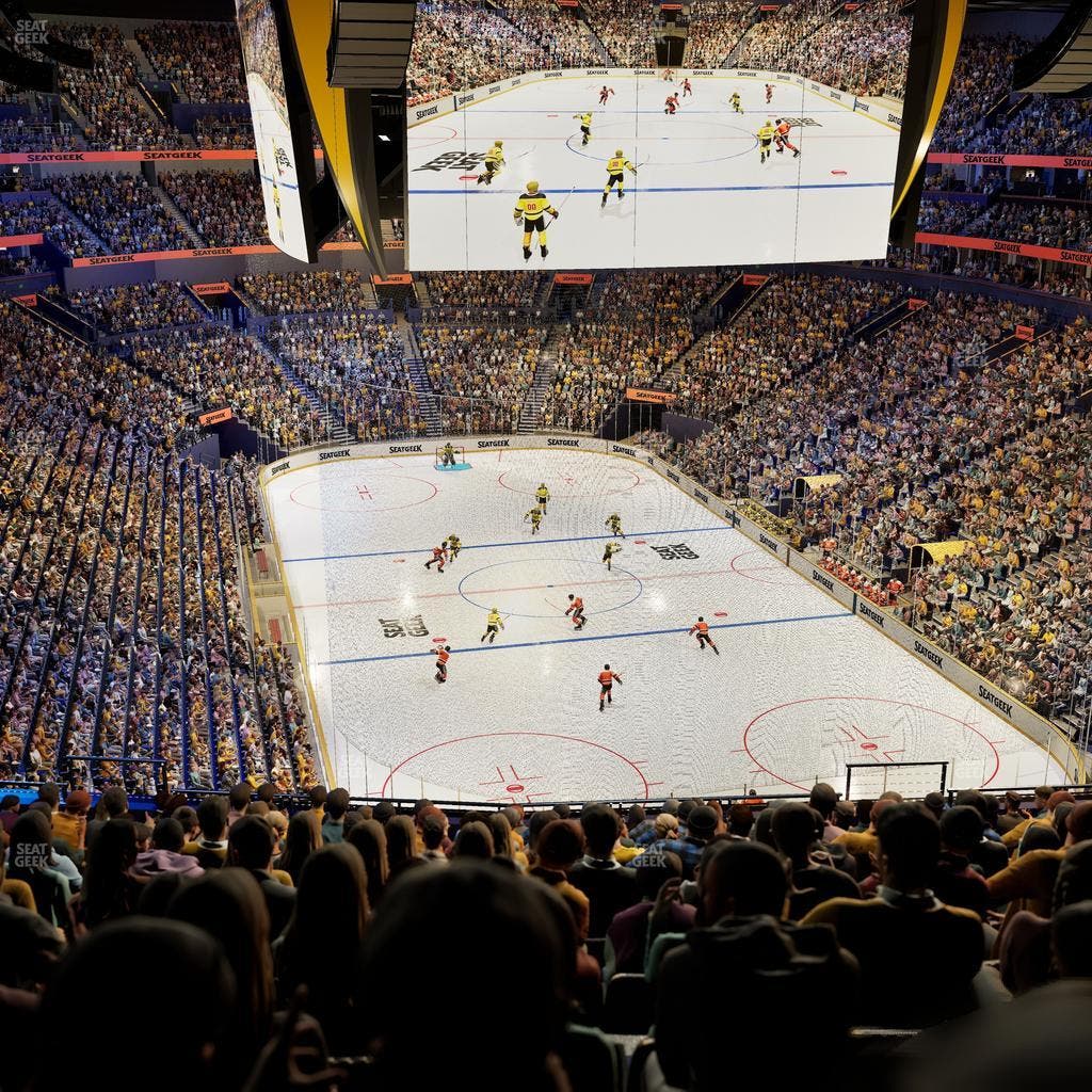 Bridgestone Arena - Section 316 Seat View