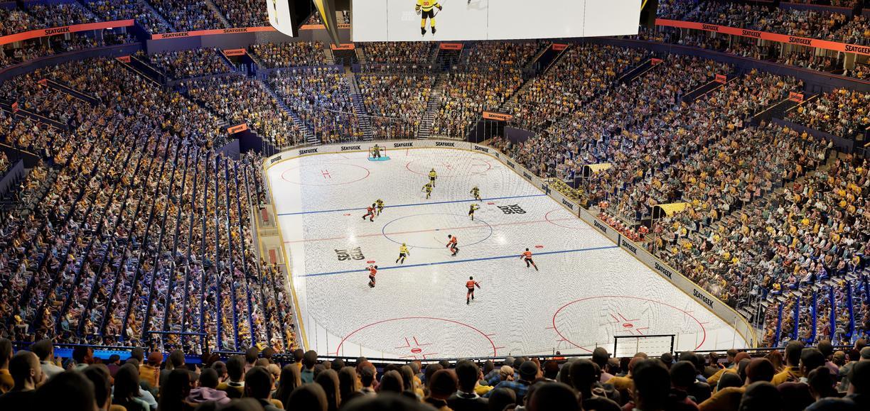 Bridgestone Arena - Section 316 Seat View