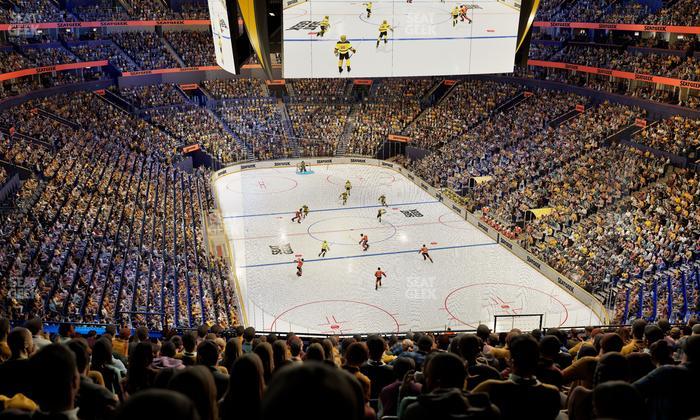Bridgestone Arena - Section 316 Seat View