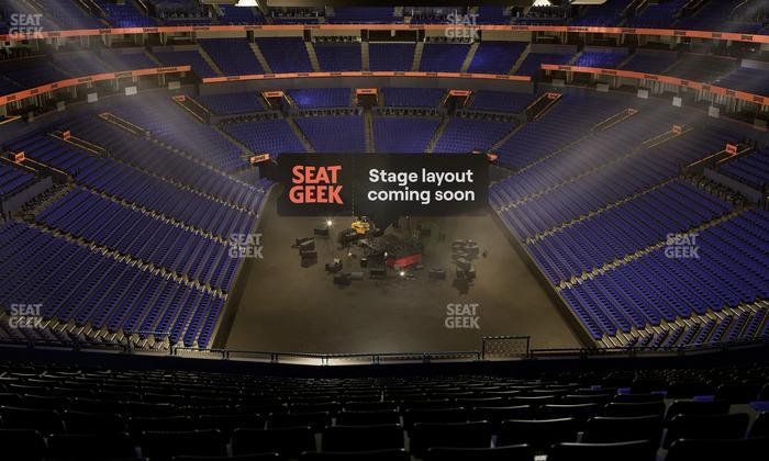 Bridgestone Arena - Section 317 Sro Seat View