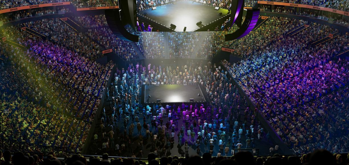 Bridgestone Arena - Section 317 Sro Seat View