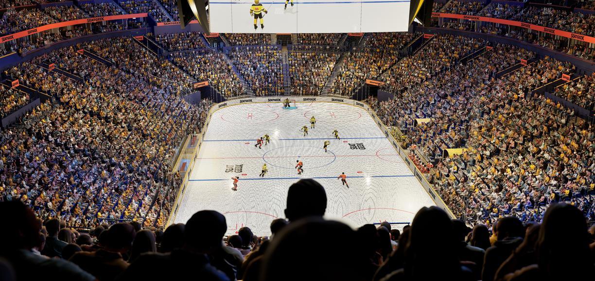 Bridgestone Arena - Section 317 Sro Seat View
