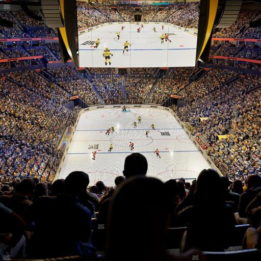 Bridgestone Arena - Section 317 Sro Seat View