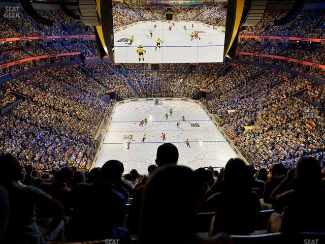 Bridgestone Arena - Section 317 Sro Seat View