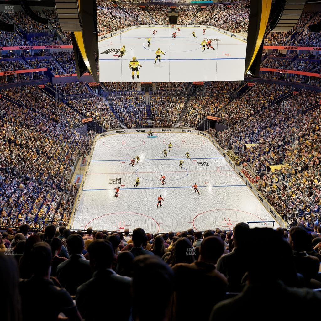 Bridgestone Arena - Section 317 Seat View