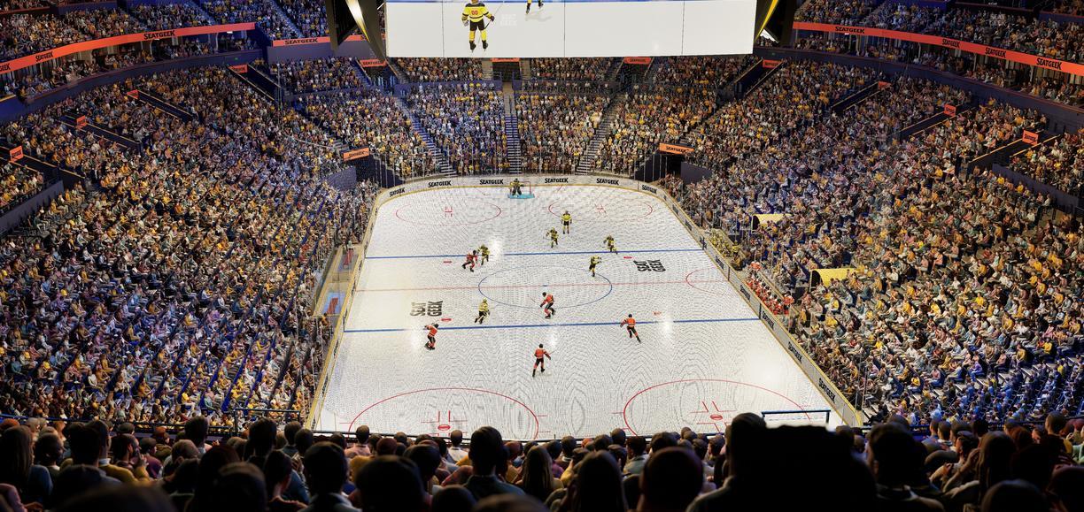 Bridgestone Arena - Section 317 Seat View