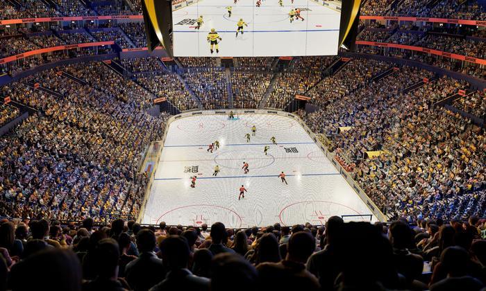 Bridgestone Arena - Section 317 Seat View