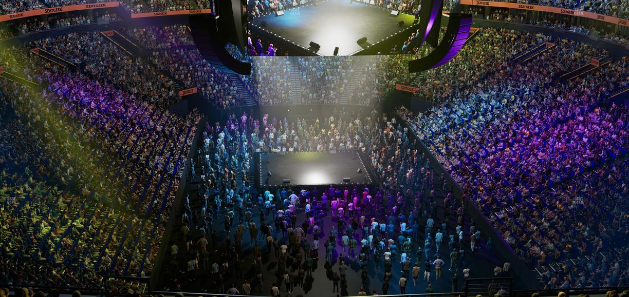 Bridgestone Arena - Section 317 Seat View