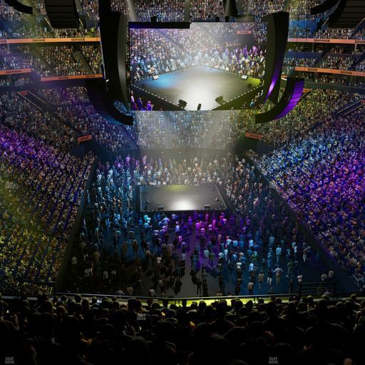 Bridgestone Arena - Section 317 Seat View