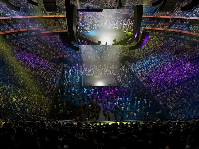 Bridgestone Arena - Section 317 Seat View