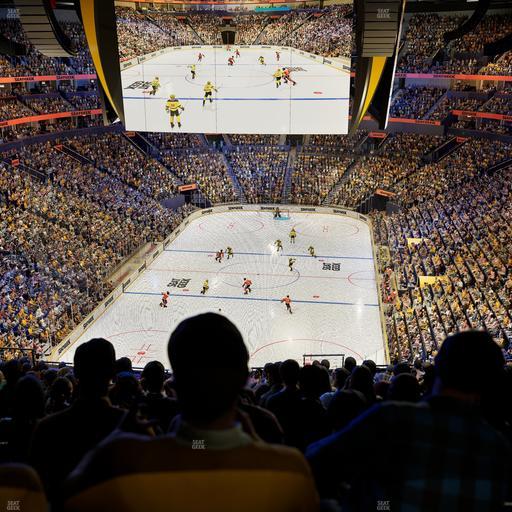 Bridgestone Arena - Section 318 Sro Seat View