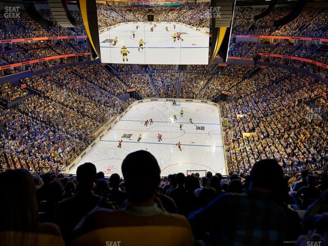 Bridgestone Arena - Section 318 Sro Seat View