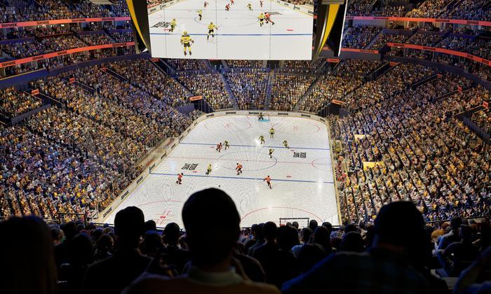 Bridgestone Arena - Section 318 Sro Seat View