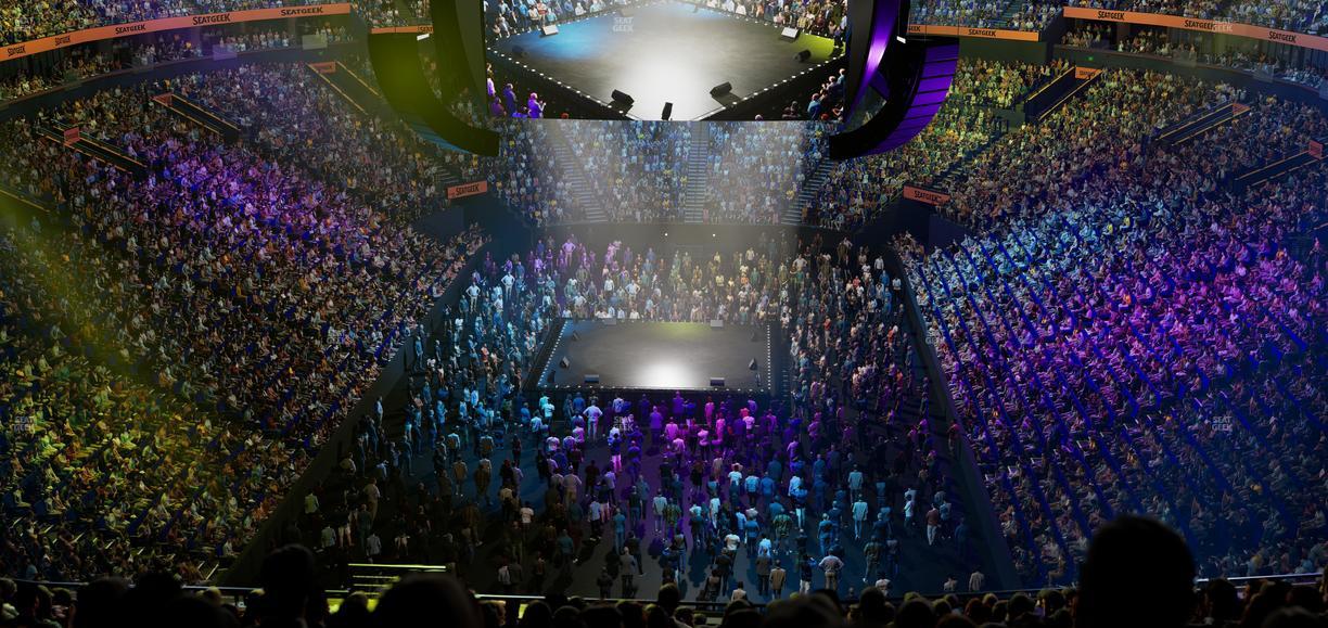 Bridgestone Arena - Section 318 Sro Seat View