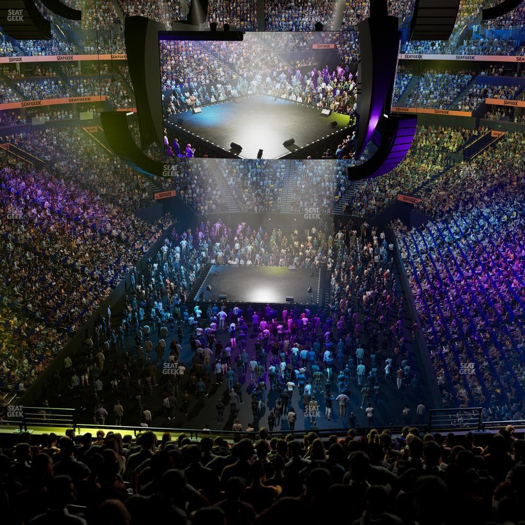 Bridgestone Arena - Section 318 Seat View