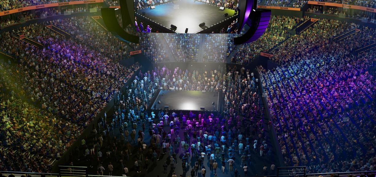 Bridgestone Arena - Section 318 Seat View