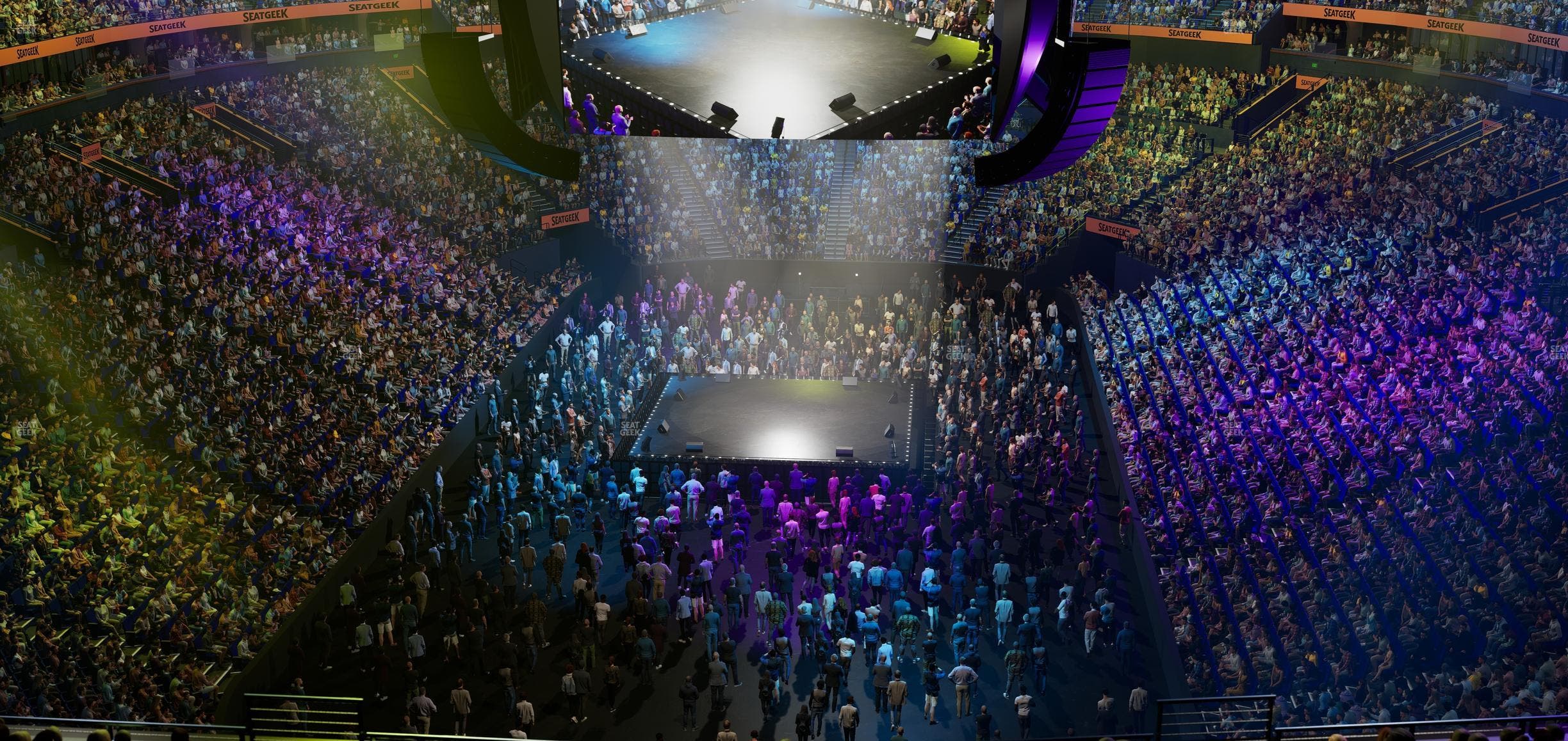 Bridgestone Arena - Section 318 Seat View