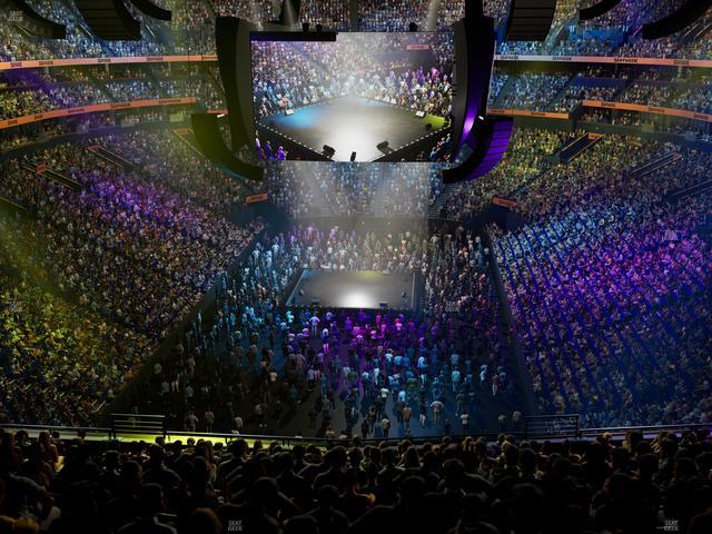 Bridgestone Arena - Section 318 Seat View