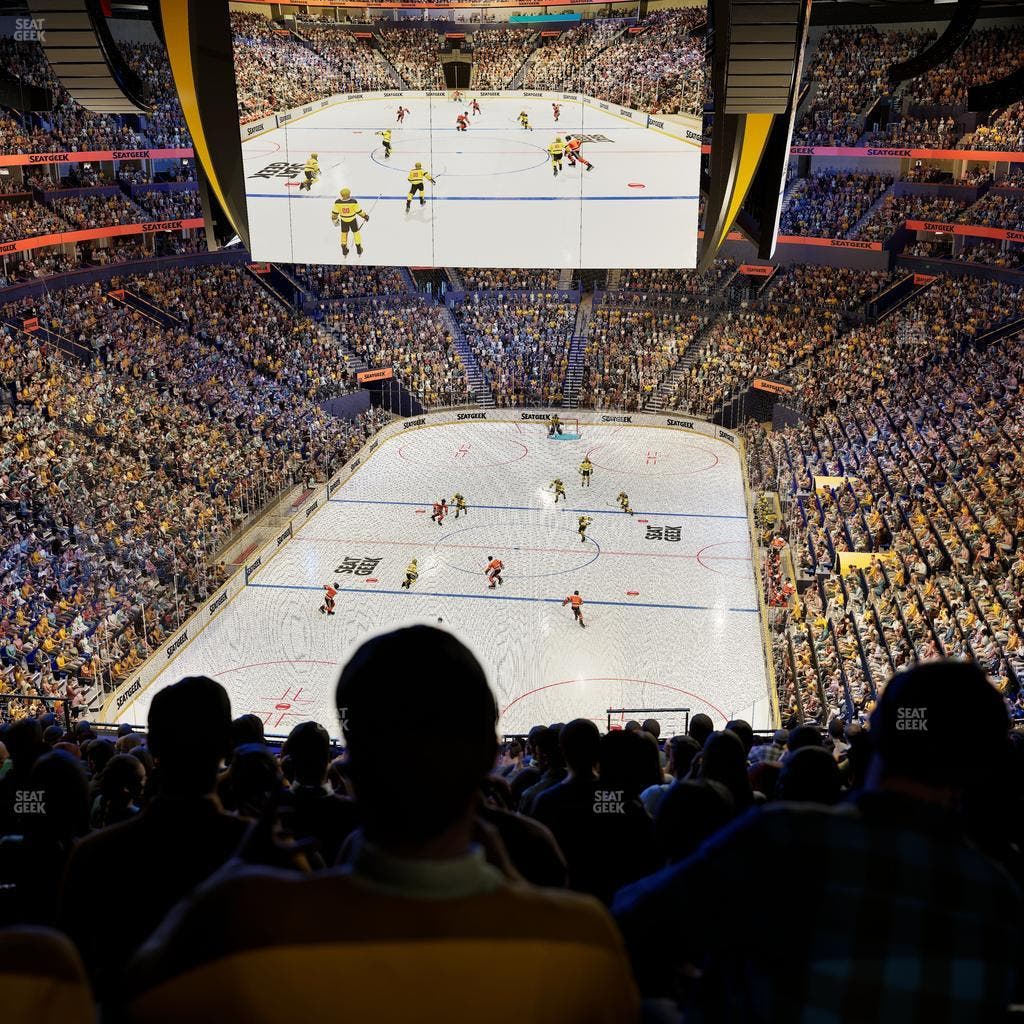 Bridgestone Arena - Section 318 Seat View