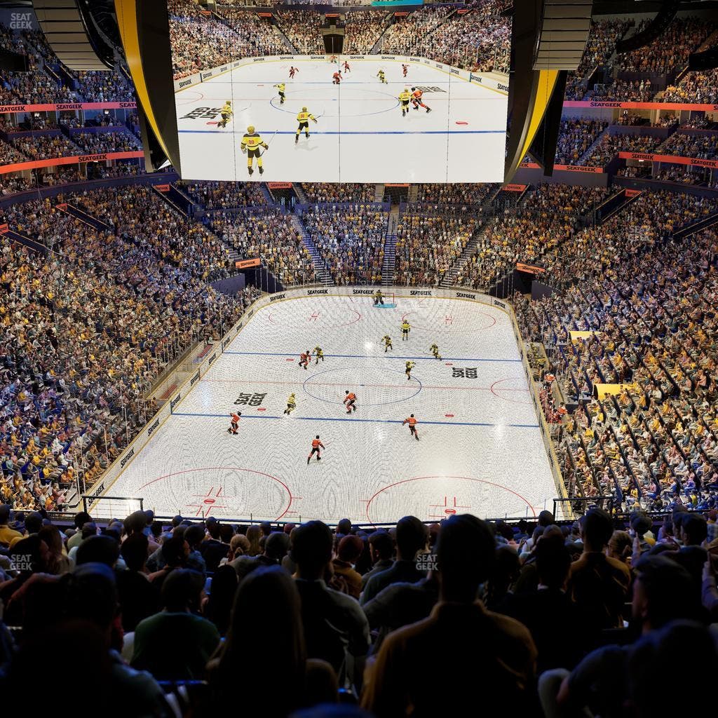 Bridgestone Arena - Section 318 Seat View