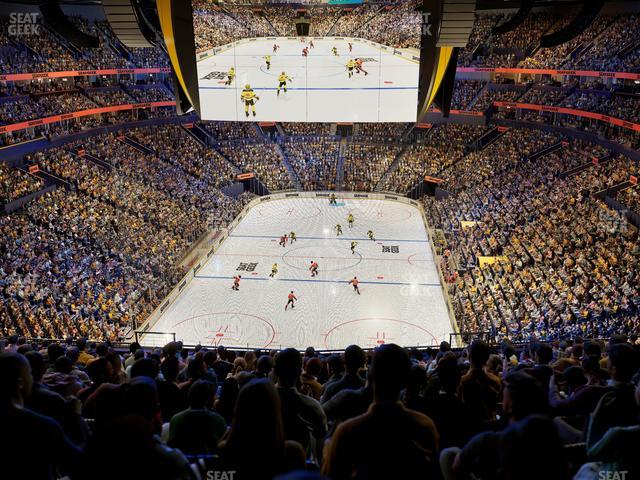 Bridgestone Arena - Section 318 Seat View