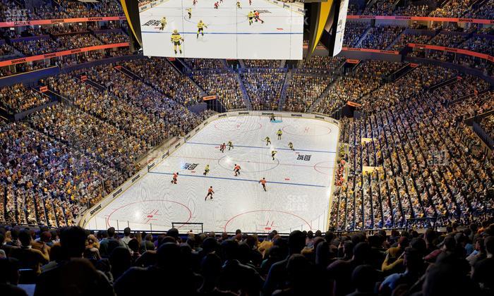 Bridgestone Arena - Section 319 Sro Seat View