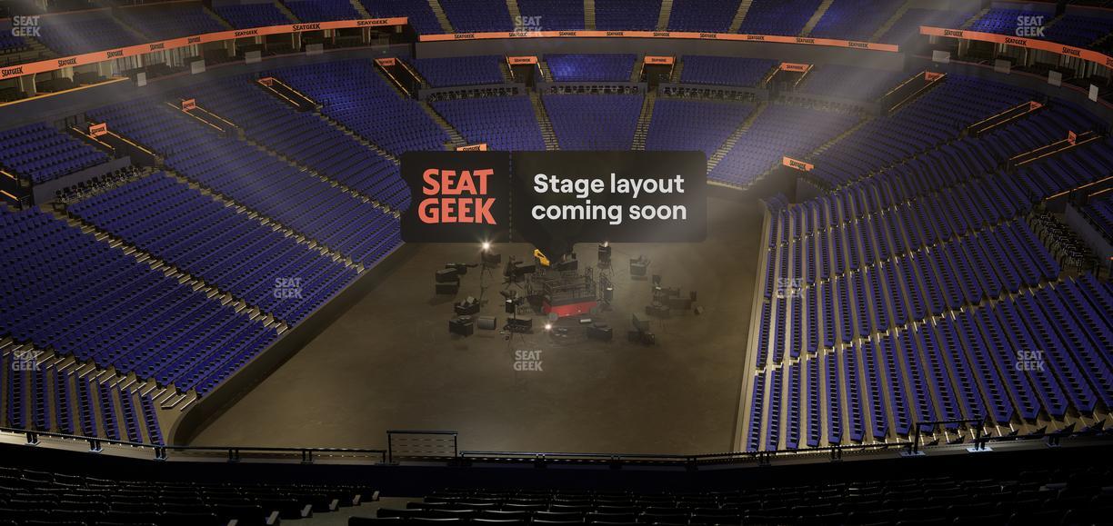 Bridgestone Arena - Section 319 Sro Seat View