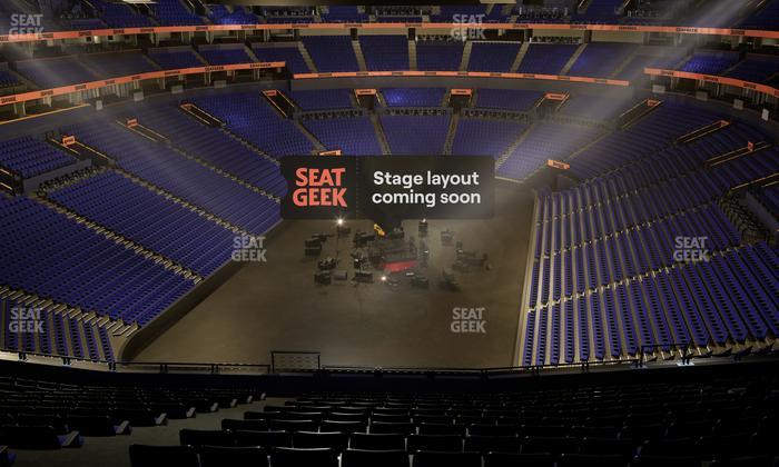 Bridgestone Arena - Section 319 Sro Seat View