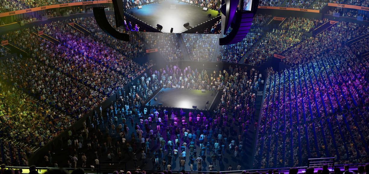 Bridgestone Arena - Section 319 Sro Seat View