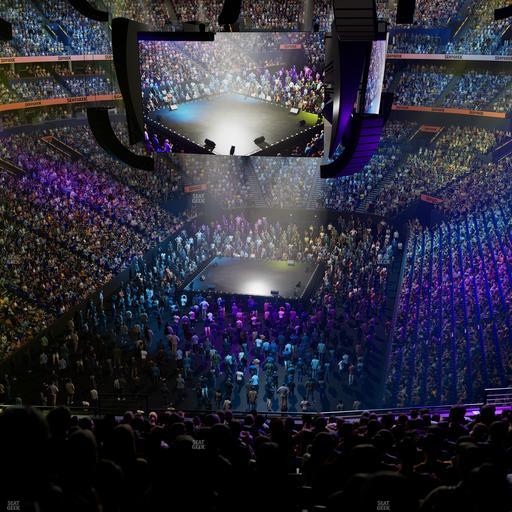 Bridgestone Arena - Section 319 Sro Seat View