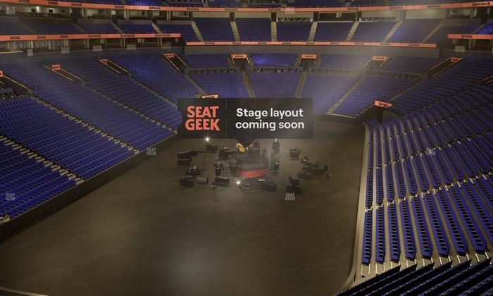 Bridgestone Arena - Section 319 Seat View